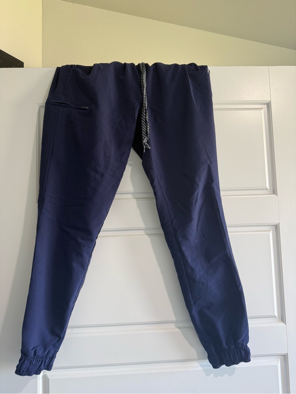 Jaanuu Navy Women's Drawstring Jogger Pants